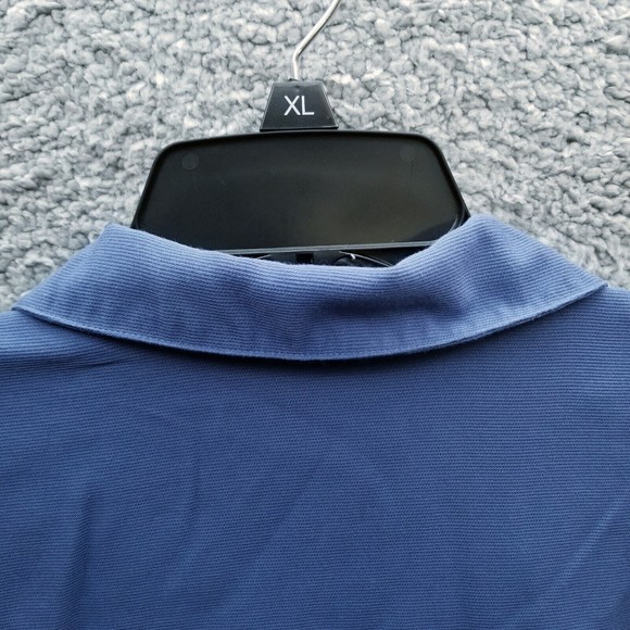 Island Passport Men's XL Blue Short Sleeve Button-Down Shirt 58" 30.5" 9.25" - Picture 11 of 12